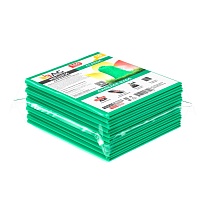 Мешки для мусора 160 л, зеленые, в пачке 10 шт., ПВД, 40 мкм, 900х1100 мм, i-Bag в Волгограде