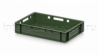 Ящик для мяса и колбасных изделий Е-1 зеленый в Волгограде