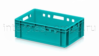 Ящик для мяса и колбасных изделий Е-2 бирюзовый в Волгограде