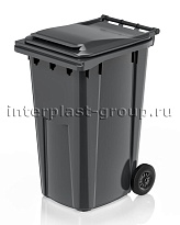 Контейнер для мусора 240 л серый облегченный 240 серый в Волгограде
