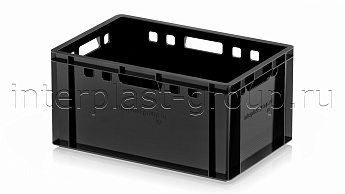 Ящик для мяса и колбасных изделий Е-3 черный в Волгограде