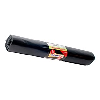 Мешки для мусора 240 л, черные, в рулоне 5 шт., ПВД 80 мкм, 1300х900 мм, МЕШКОFF, 4217 в Волгограде