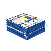 Мешки для мусора 160 л, синие, в пачке 10 шт., ПВД, 40 мкм, 900х1100 мм, i-Bag в Волгограде