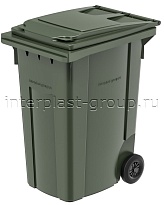 Мусорный контейнер 360 л зеленый 360 зеленый в Волгограде